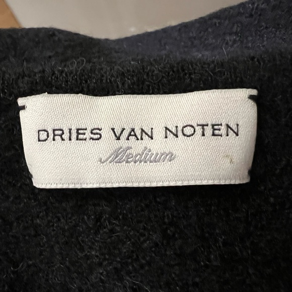 Dries Van Noten Alpaca/Wool Blend Sweater/Medium/ Elbow length sleeve - Picture 4 of 9